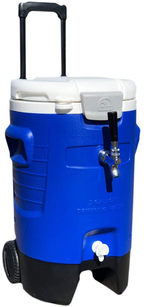 Igloo Sport Roller Water Cooler 5 gal. Blue