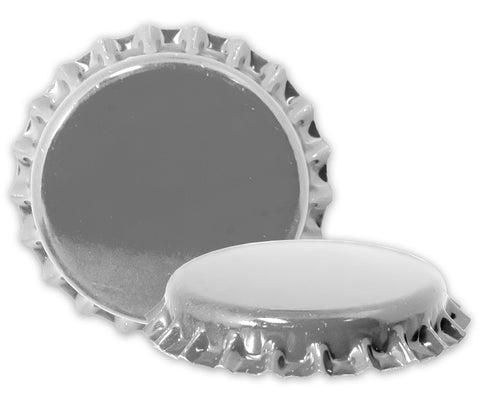 SILVER CROWN CAPS (144)