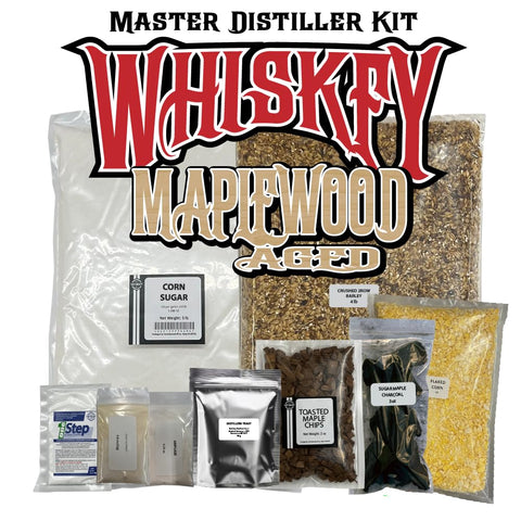 Master Distillers Maplewood Aged Whiskey Recipe Mash Kit