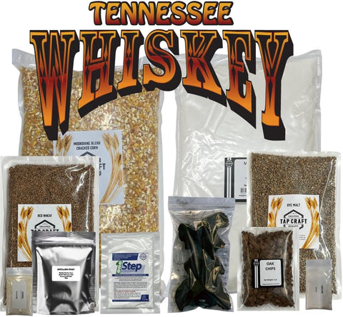 Complete Lincoln County Process Tennessee Whiskey Recipe Mash Kit