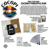 COCO-PI Coconut Pineapple Rum Recipe Kit, 5 Gallon