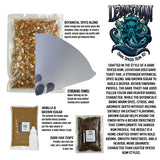LEVIATHAN Dark Spiced Rum Recipe Kit, 5 Gallon
