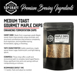 Oak Chips - Medium Toast Maple Wood Chips 2 oz