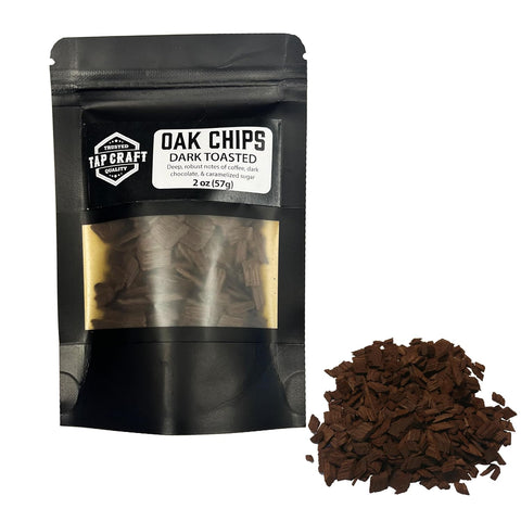 Oak Chips - Dark (Heavy) Toast - 2oz