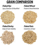 Flaked Oats - 1LBS -  Pre-Gelatinized for Brewing & Distilling