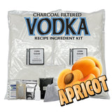 Apricot Vodka Making Recipe Kit, Home Moonshine Distilling