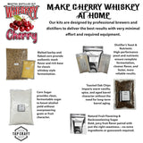 Master Distillers Cherry Whiskey Recipe Mash Kit