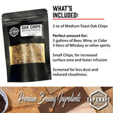 Oak Chips - Medium Toast - 2oz