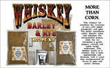 Complete Cracked Corn, Malted Barley & Rye Whiskey Mash & Fermentation Kit