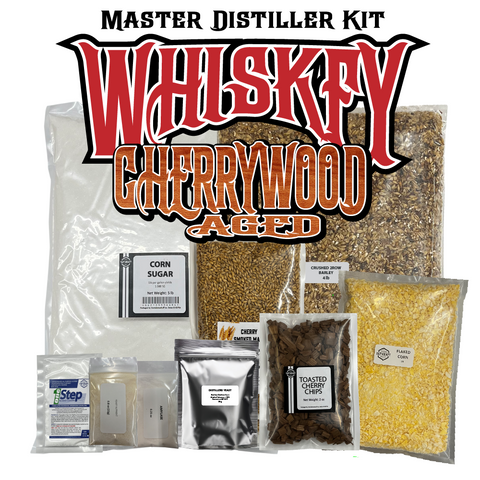 Master Distillers Cherrywood Aged Whiskey Recipe Mash Kit