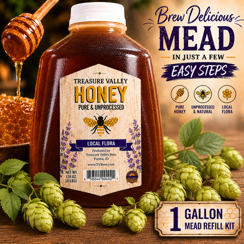 One Gallon Hopped Honey Mead Recipe Refill Kit