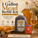 One Gallon Honey Mead Making Refill Kit