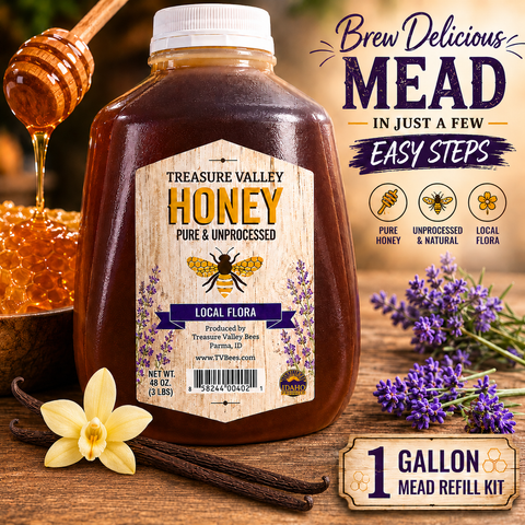 Honey Mead Recipe Refill Kit - One Gallon Vanilla