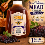 1 Gallon Mead | Elderberry Honey Mead Recipe Refill Kit