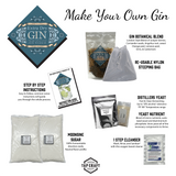 Gin Recipe Kit - Sugar Wash Ingredients Recipe Kit