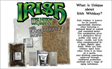 Complete Malted Barley, Specialty Grain Irish Whiskey Mash and Fermentation Kit