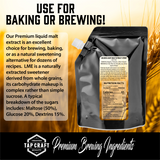 Liquid Malt Extract (LME) – 1 lb Pour Spout Pouch – GOLDEN LIGHT - Brewing & Baking