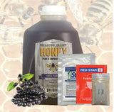 1 Gallon Nano-Meadery | Elderberry Honey Mead Recipe Refill Kit