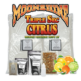 Triple Sec Citrus Moonshine Sugar Wash ingredients and Fermentation Kit