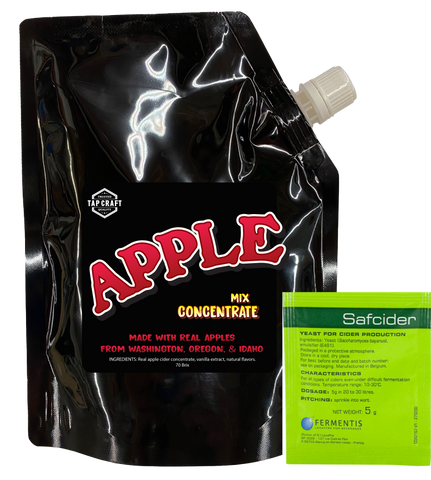 One Gallon Hard Apple Cider Refill Kit