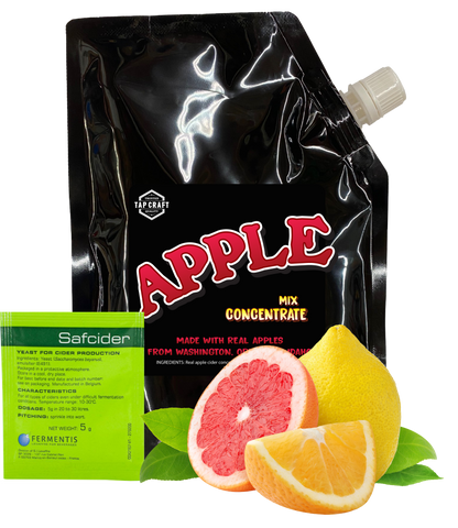 One Gallon Hard Citrus Blast Apple Cider Refill Kit