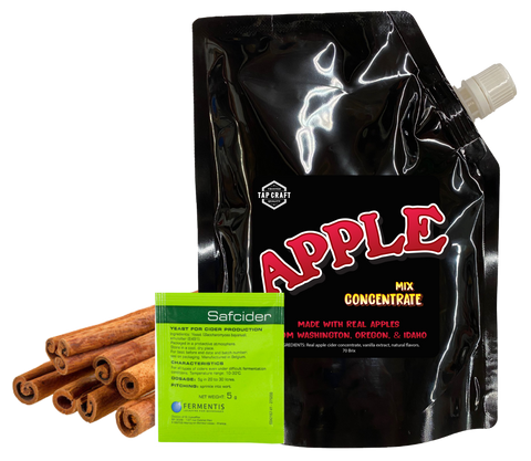 One Gallon Hard Spiced Apple Cider Refill Kit