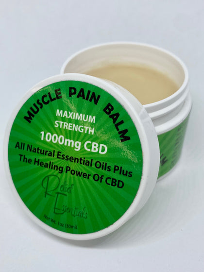 Relief Essentials CBD Muscle Pain Balm