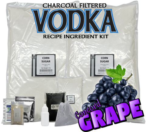 Grape Vodka Recipe Mash Kit