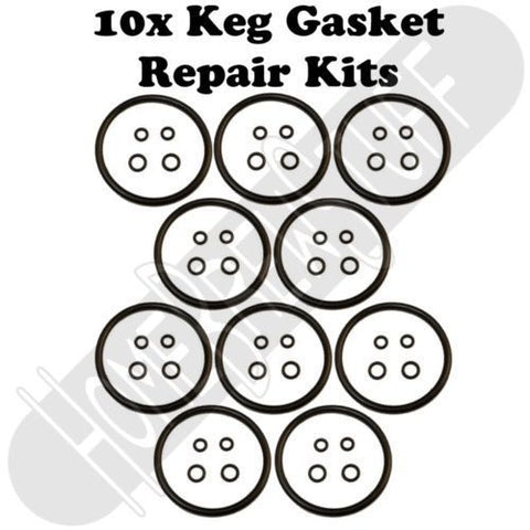 QTY 10 Cornelius Keg O-Ring Gasket Seal Rebuild Kit