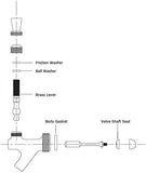 Homebrewstuff Beer Faucet Repair Kit With Diagram