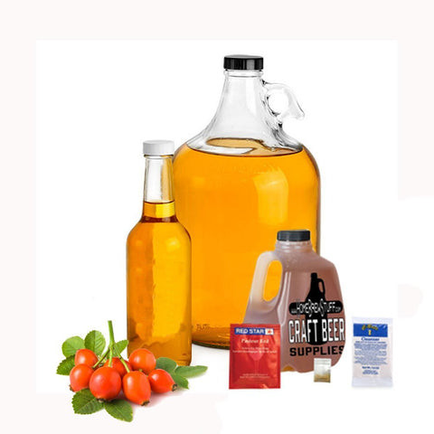 1 Gallon Nano-Meadery | Rhodomel (Rose) Honey Mead Recipe Refill Kit