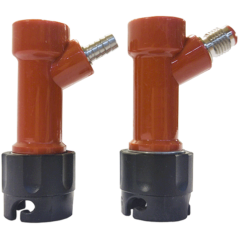 Liquid Side Pin Lock Fitting - Barbed or Flared