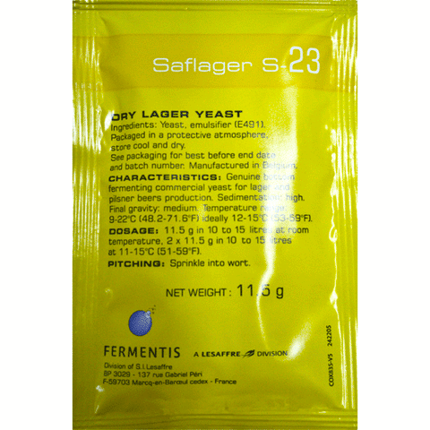 Saflager S-23 Munich Lager Yeast