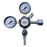 TapCraft Dual Gauge Co2 Regulator w/ Valve & Barb