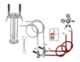 TAPCRAFT Double Tower Deluxe Kit With Intertap Faucets