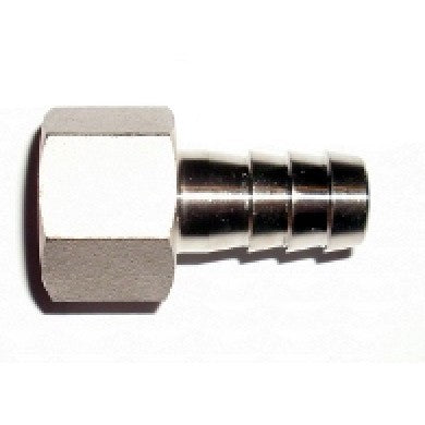 1/2" Barb X 1/2" Female Adapter Stainless